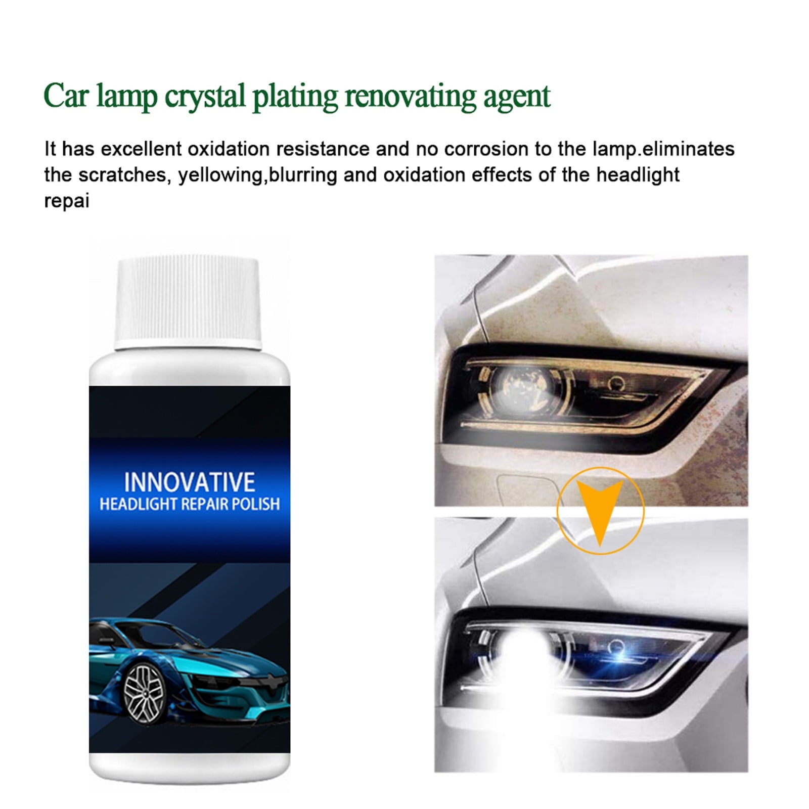 Pianpianzi Dry Cleaning compatible with Machine Car Seat Brush Stainless Appliance Wipes Kit Liquid Car Polish Renewals 50ml Headlight Headlight Cleaning Cleaning Supplies