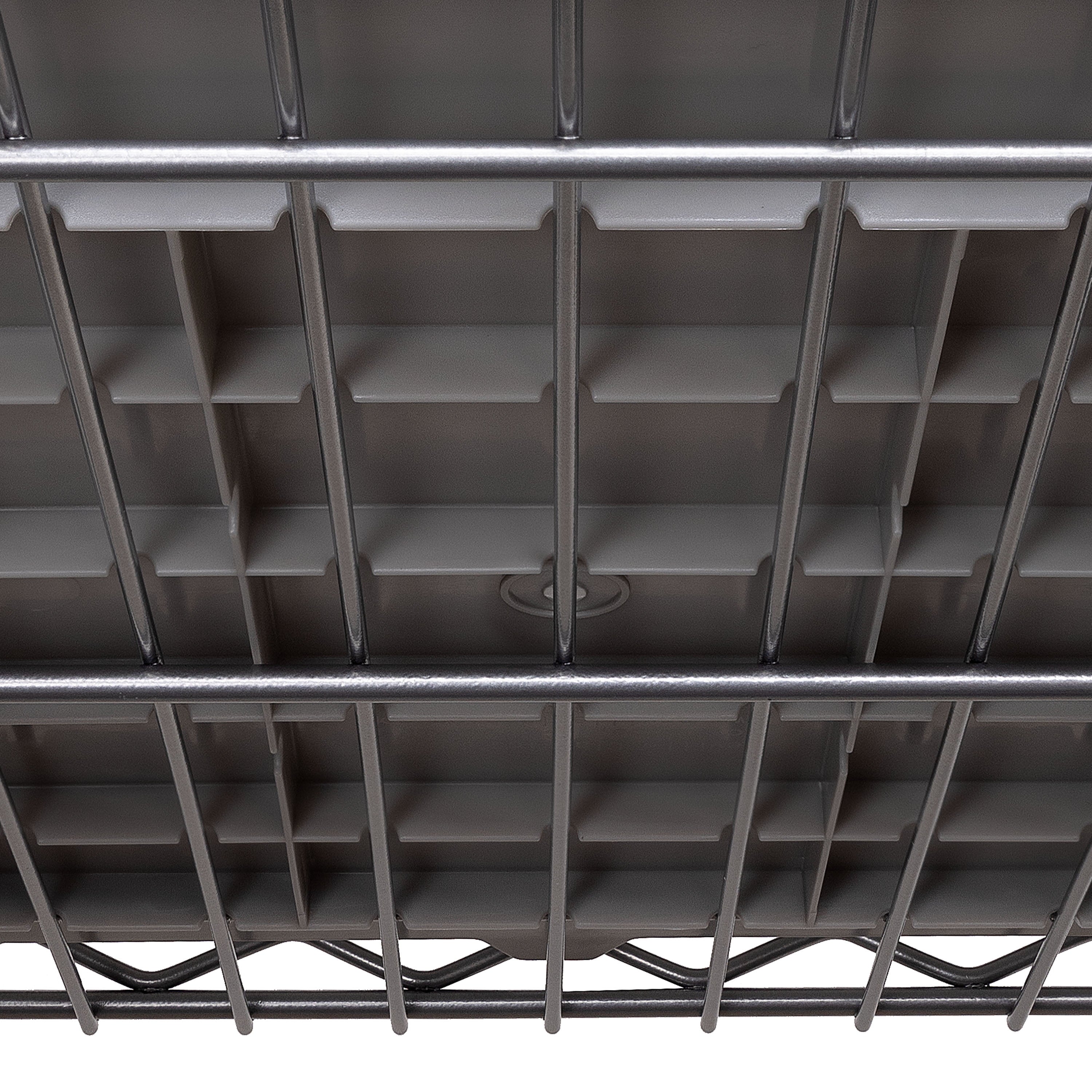 Seville Classics Extra-Wide 7-Tier NSF 21-Bin Rack, 48