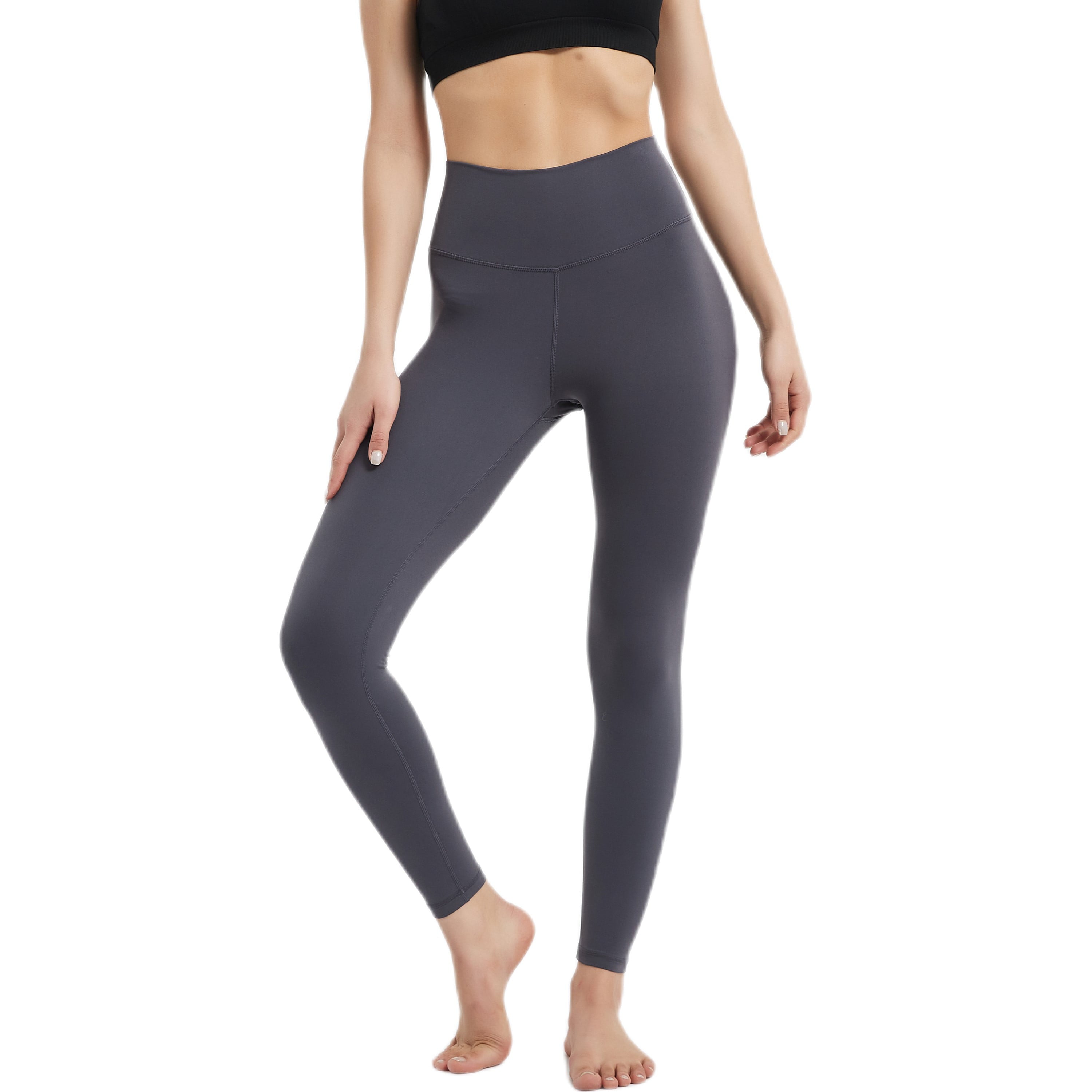 Uncia Active Women's Leggings High Waisted Yoga Pants High Stretch Soft Brushed Fabric Seamless Tummy Control Compression Activewear Workout in Comfort