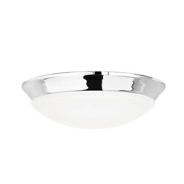 Chelwood 13 in. Chrome Selectable LED Flush Mount