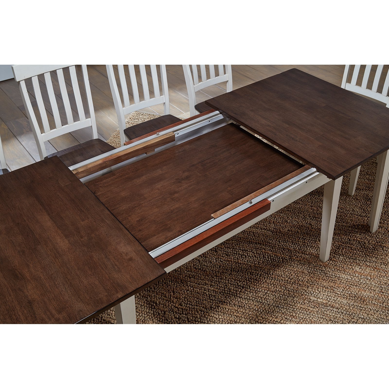 A-America Toluca 132-in. Rectangular Leg Table