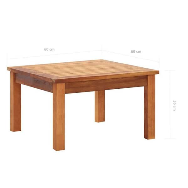 Wood Picnic Table 23.6