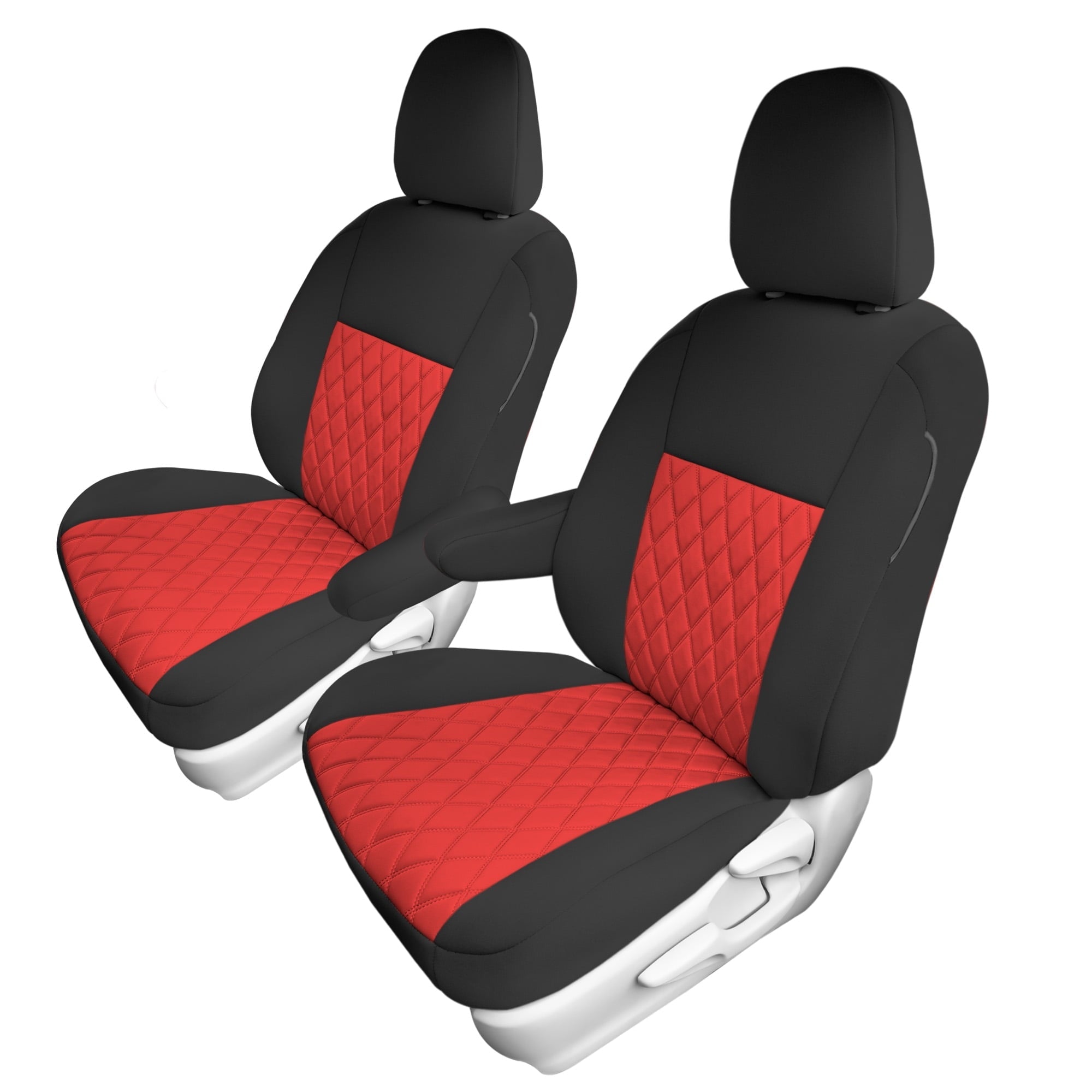 FH Group Waterproof Neoprene Custom Fit Car Seat Covers for 2011-20 Toyota Sienna - Front Set