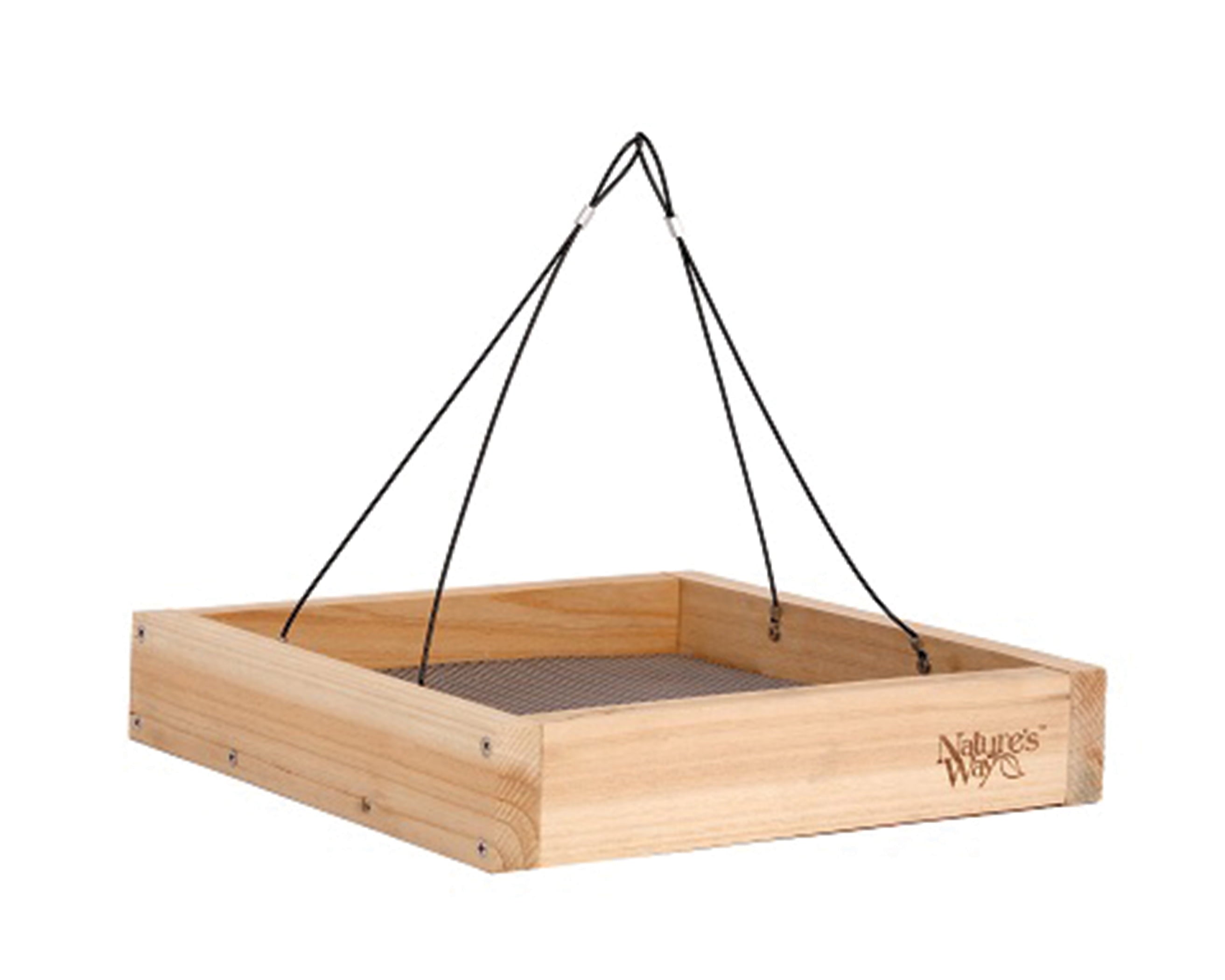 Natures Way Cedar Tray Bird Feeder