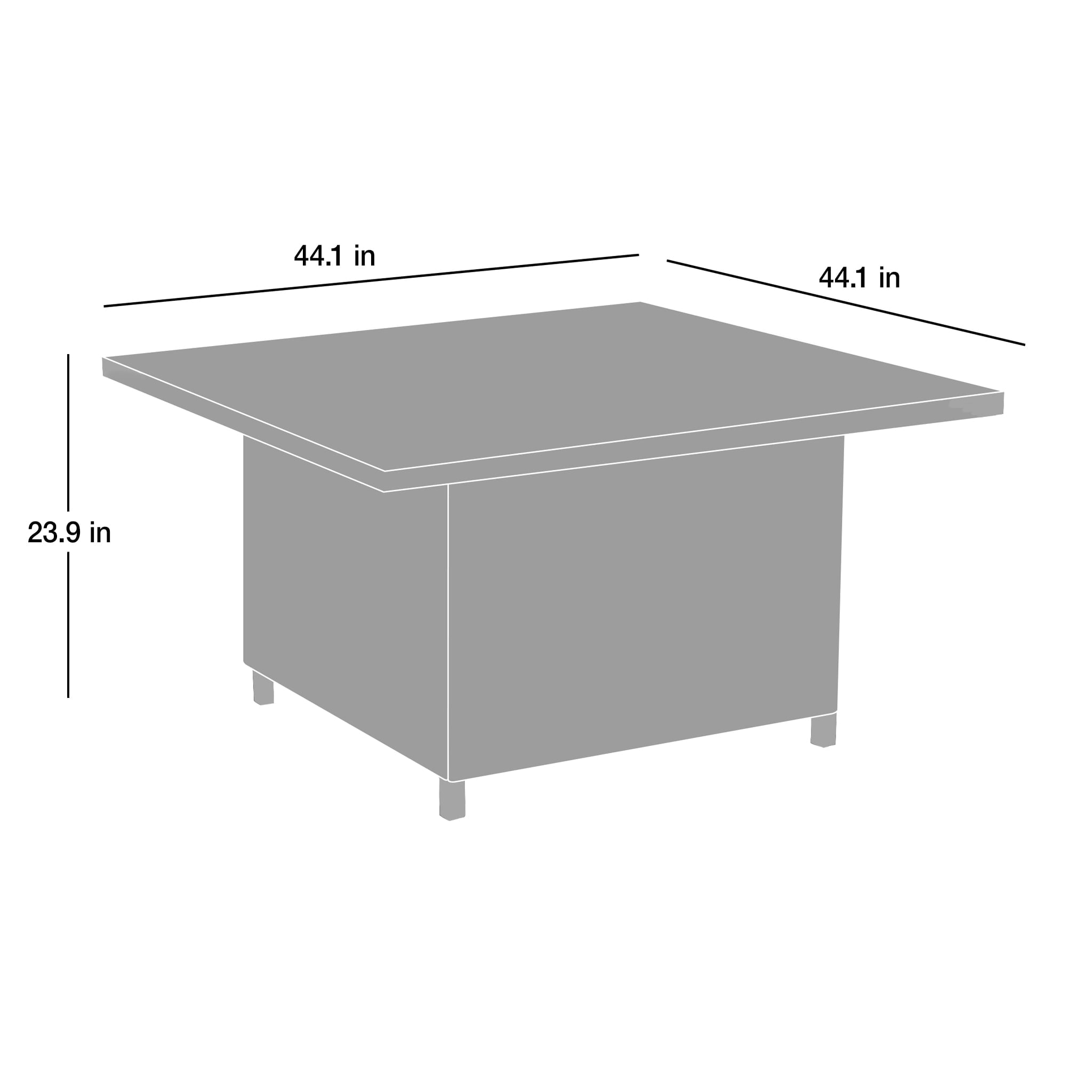 Fire Sense Danang 45 in. Fire Table
