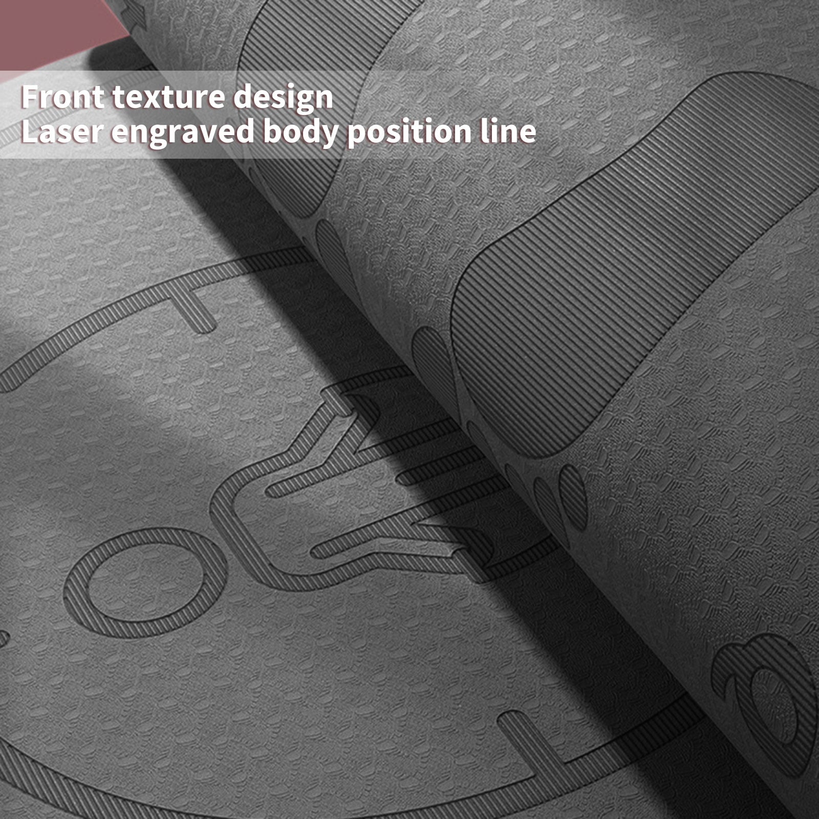 Kotyreds Jump Rope Mat - Durable Jumping Rope Mat with Non-Slip Texture High Density