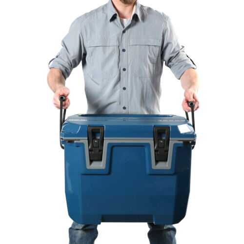 Ozark Trail 35 Quart Hard Sided Cooler with Microban Protection, Blue