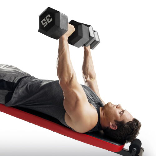 Marcy Folding Utility Bench with Headrest Slant Board SB-4606