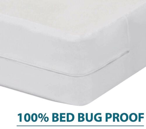 WATERPROOF BED BUG ALLERGY RELIEF MATTRESS COVER HypoAllergenic Encasement Vinyl