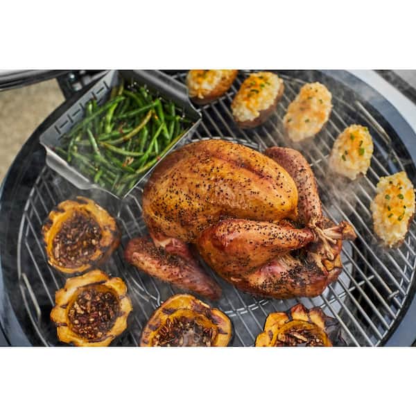 Summit Kamado E6 24 in. Charcoal Grill in Black
