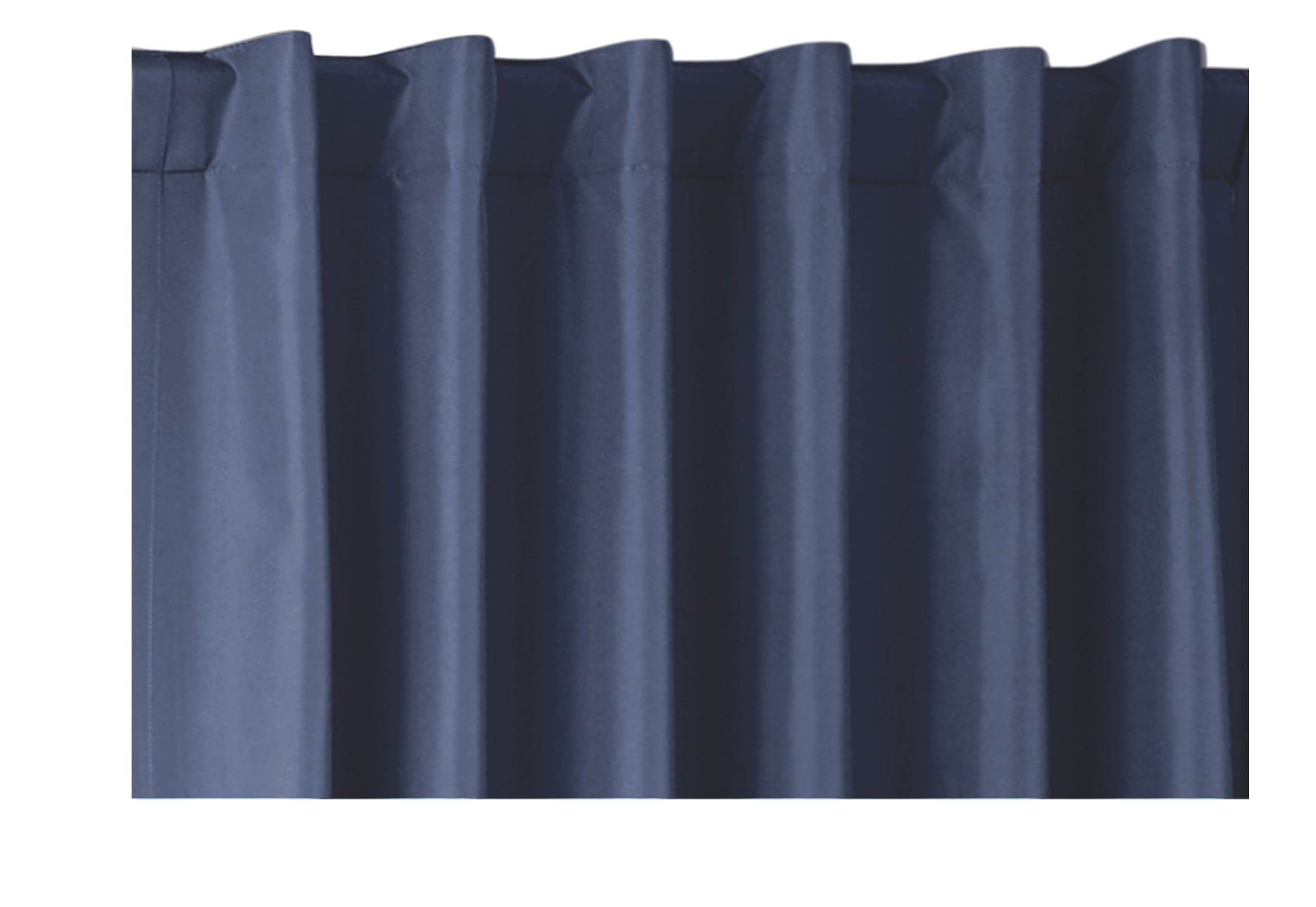 Mainstays Navy Blue Blackout Rod Pocket Panel Curtain, 50 in x 63 in