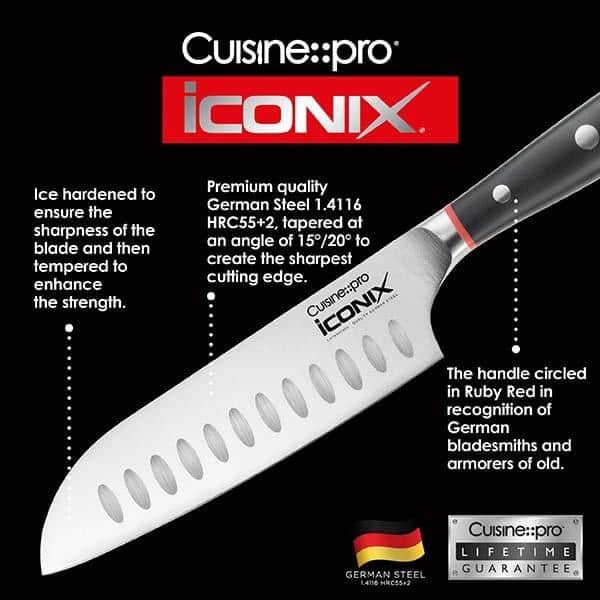 ICONIX 6.5 in. Cleaver Knife
