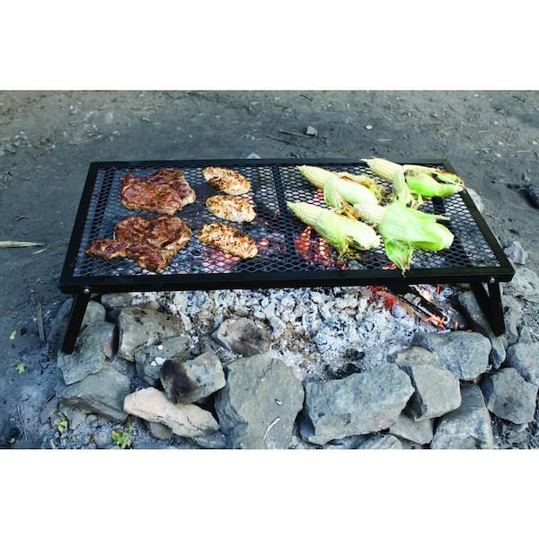 Lumberjack Steel 18 in. x 36 in. Over Fire Grill