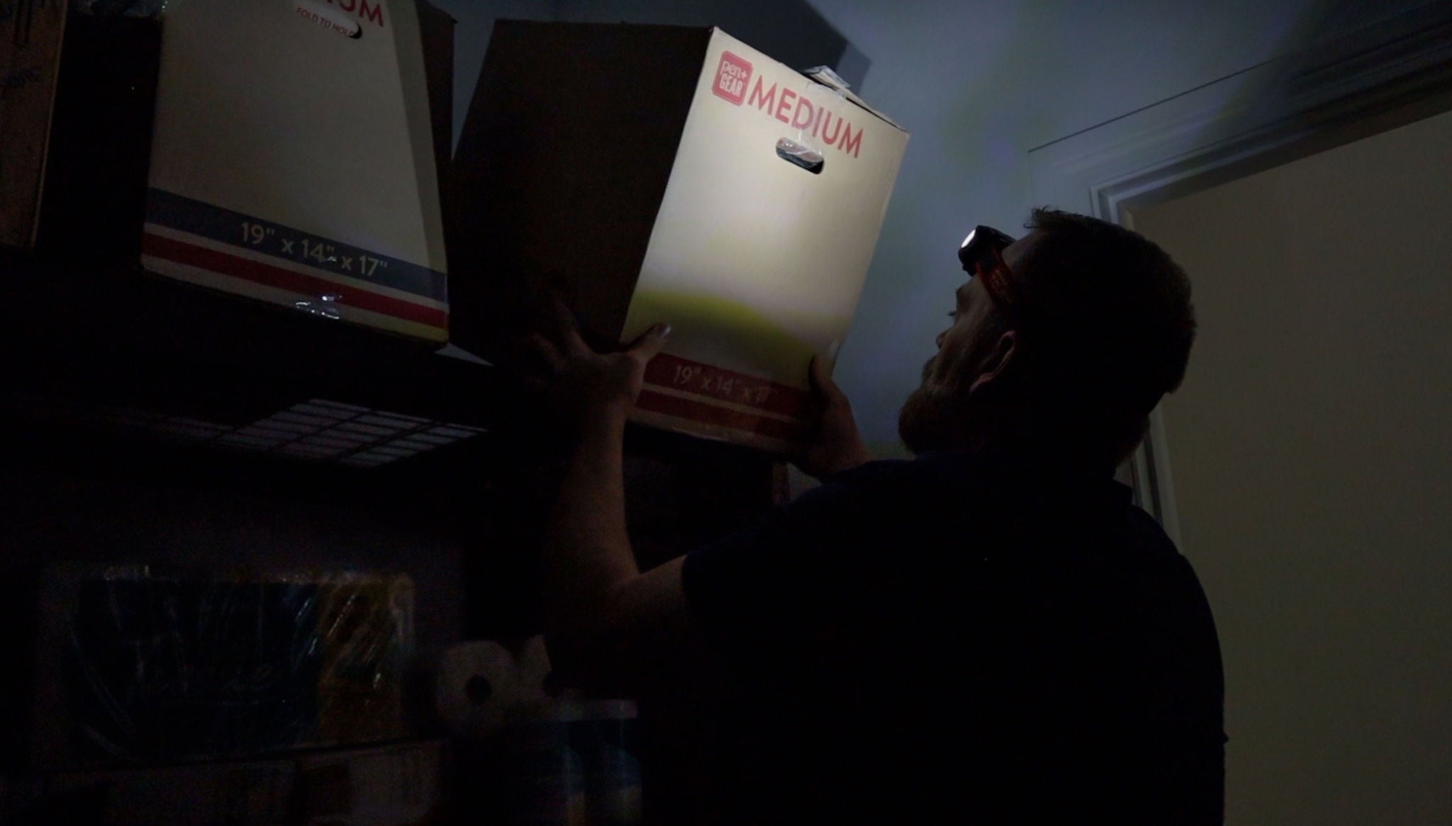 Hyper Tough 300-Lumens LED Headlamp, 3 AAA Batteries