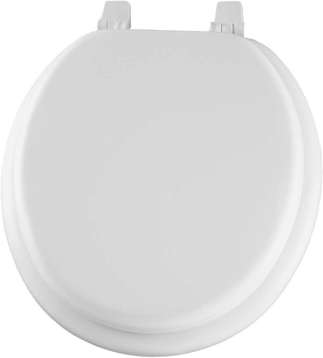 MAYFAIR 11 000 Economy Soft Cushion Toilet Seat, ROUND, White