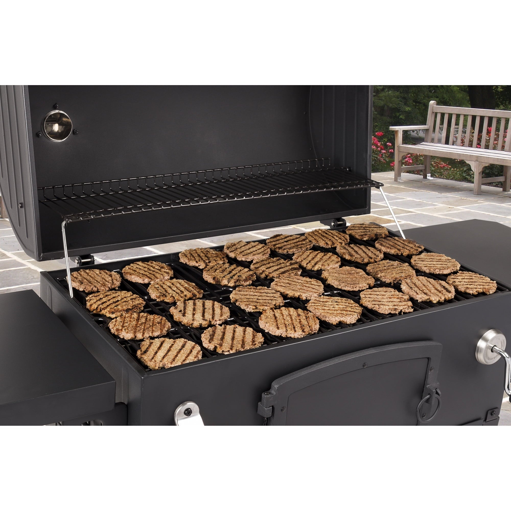 Dyna-Glo X-Large Heavy-Duty Charcoal Grill - 32 in. W- 816 sq.in. of Cooking Area Black