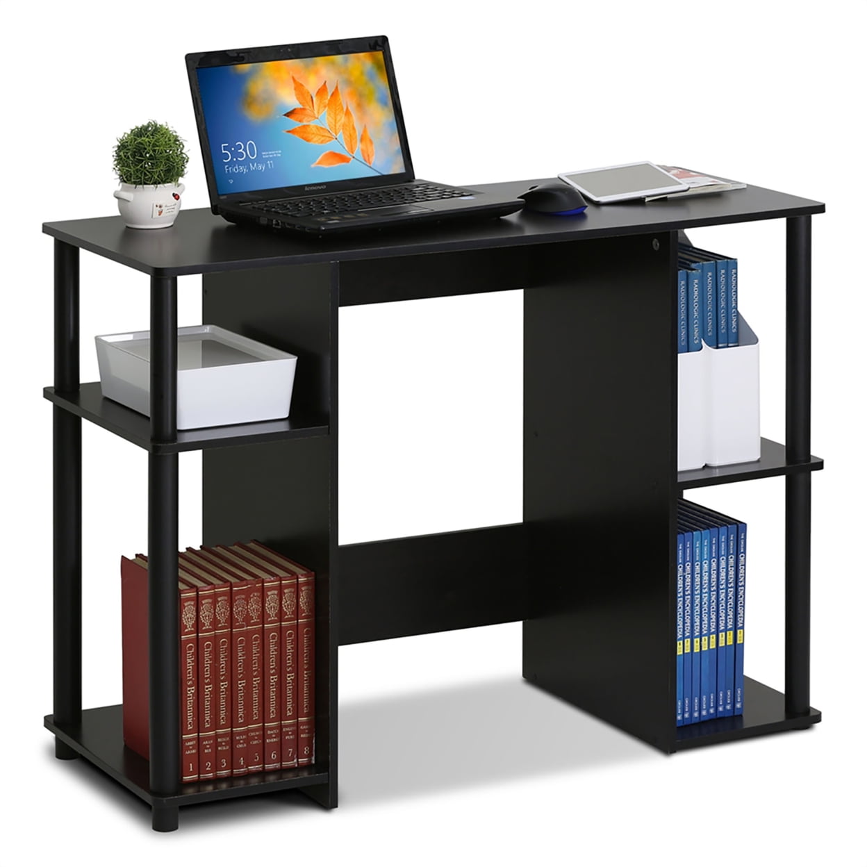 15112 Jaya Compact Computer Study Desk, Espresso