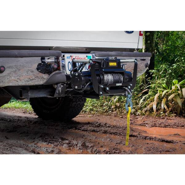 Truck/SUV Synthetic Rope Winch Kit with Hawse Fairlead