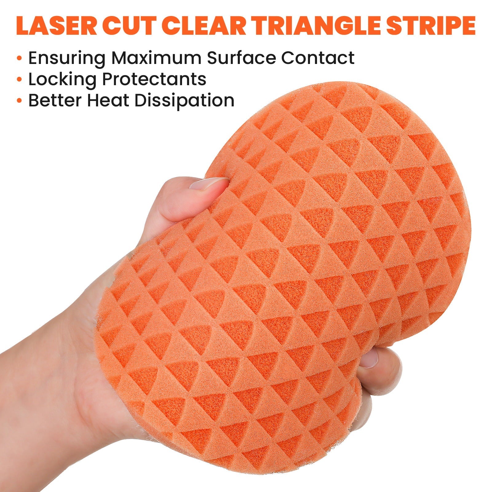 Buffing Polishing Pads, MATCC 8PCS 6 Inch Buffing Pads Kit, M14 Drill with Polishing Pads Kit for Car Buffer Polisher Compounding, Polishing and Waxing