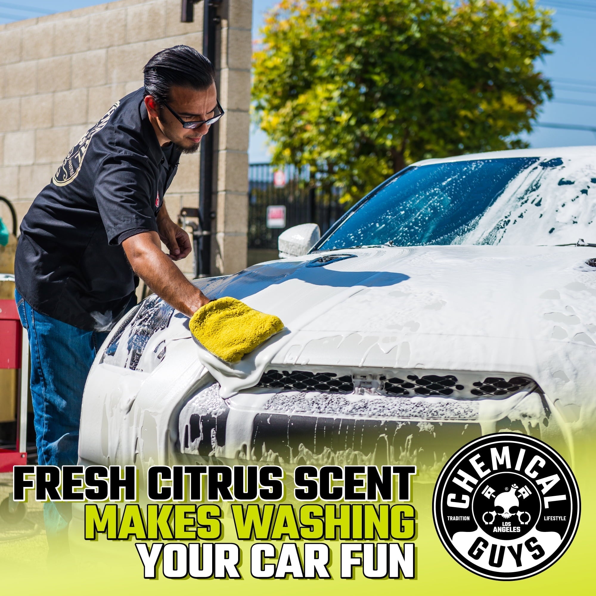Chemical Guys Citrus Wash & Gloss Concentrated Car Wash (16 oz)