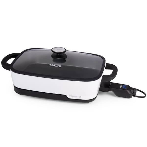 Presto Precise Tuxedo 16 in. Precision Skillet Multi-Cooker
