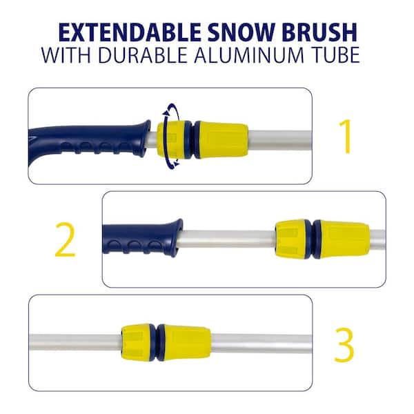 Michelin 35 in. to 45 in. Basic Telescopic Snow Brush