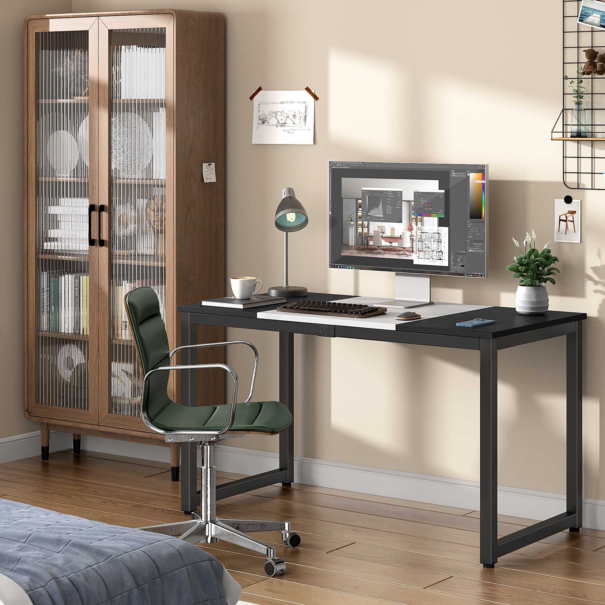 Wellynap Home Office Computer Desk, 47