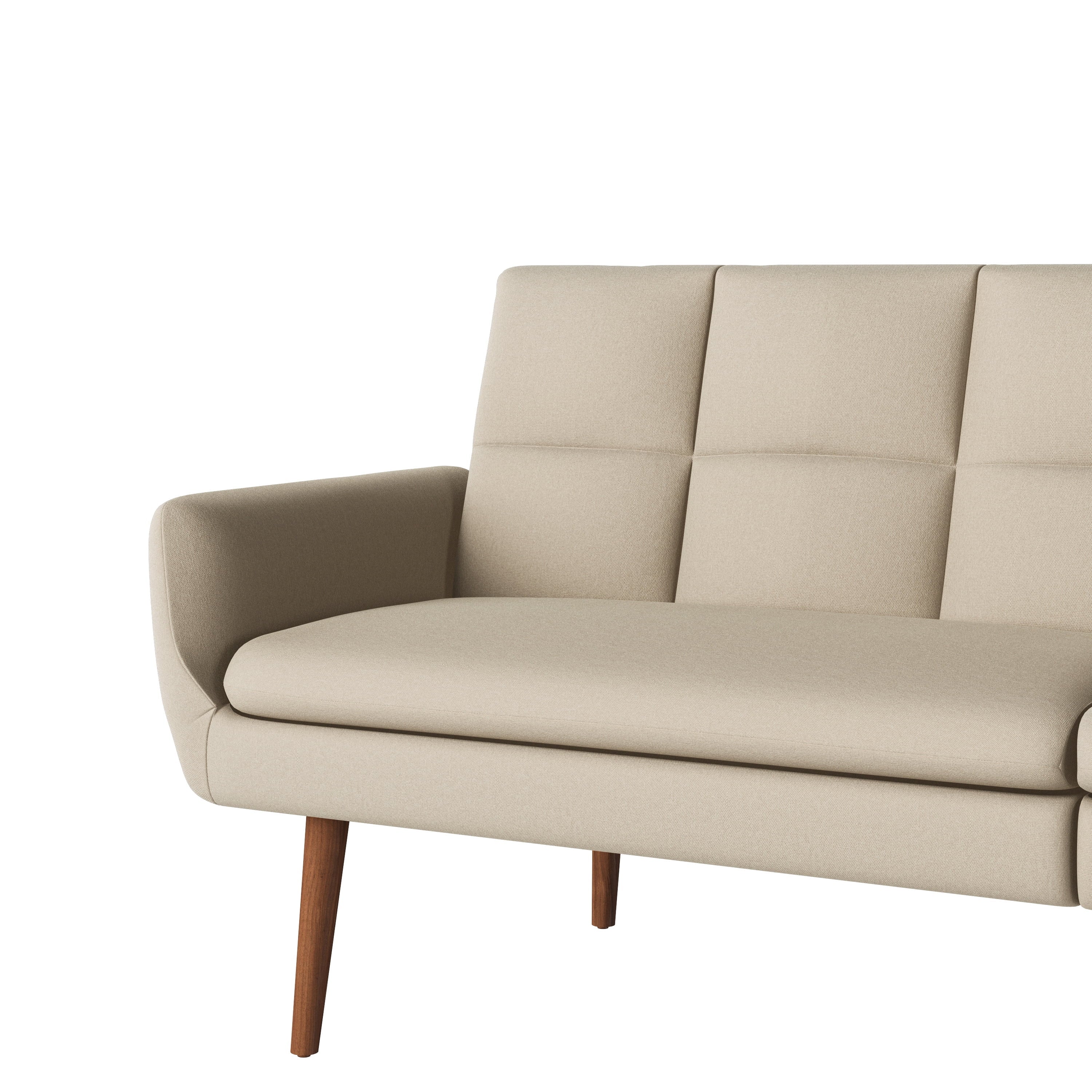 Homesvale Martin Convert-a-Couch Sleeper Sofa, Barley Tan
