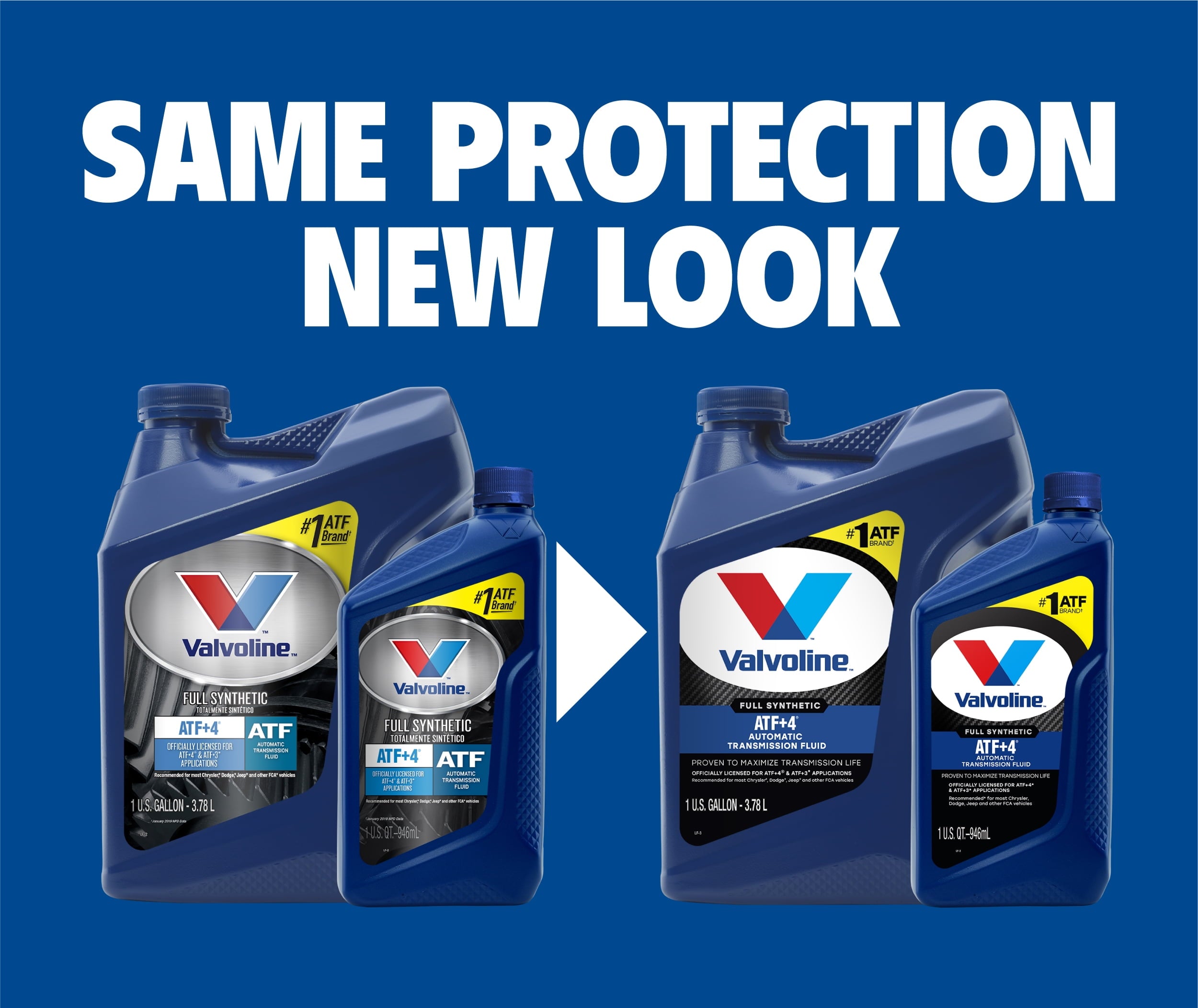Valvoline ATF +4 Full Synthetic Automatic Transmission Fluid 1 QT