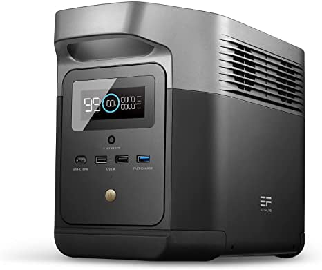 EcoFlow DELTA Mini Portable Power Station 882Wh Capacity,Solar Generator,1400W AC Output for Outdoor Camping,Home Backup,Emergency,RV,off-Grid