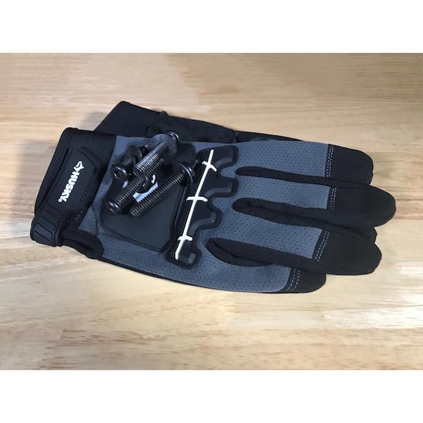 Medium Heavy Duty Impact Magnetic Mechanics Glove
