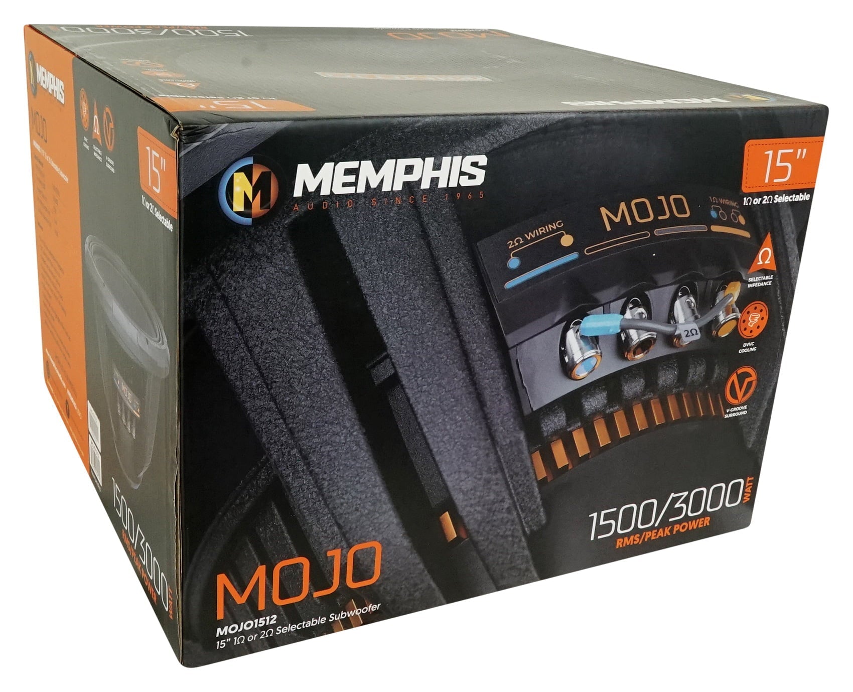 2 Memphis Audio MOJO 1512 15