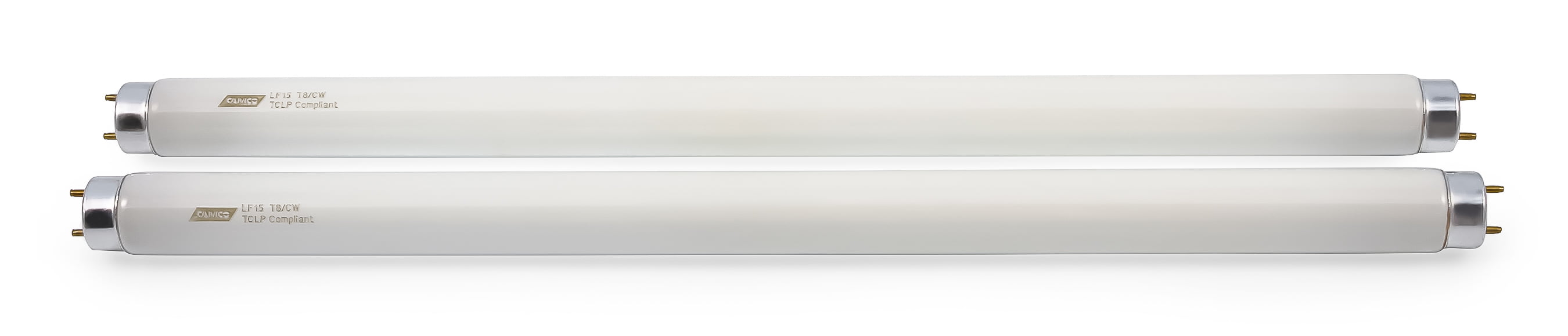 Camco Replacement Fluorescent Light Bulb |15 Watt, 18-inches | 2-Pack (54878)