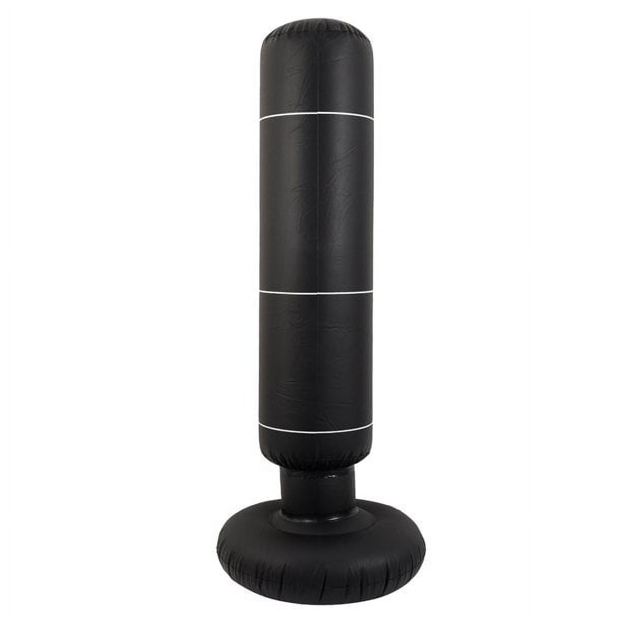 Willstar 63in Inflatable Stress Punching Tower Bag Free Standing Water Boxing Training Column Inflatable Punching Bag Heavy Training Bag for Sport Stress Relief