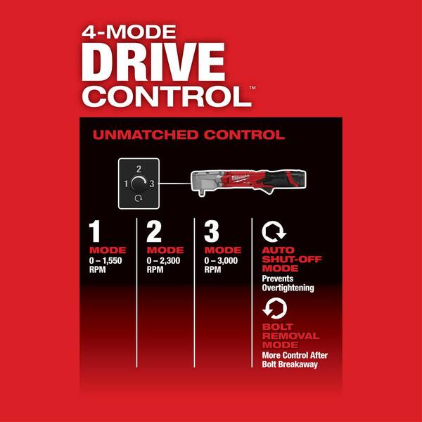 M12 FUEL 12V Lithium-Ion Brushless Cordless 3/8 in. and 1/2 in. Right Angle Impact Wrenches Set (2-Tool)