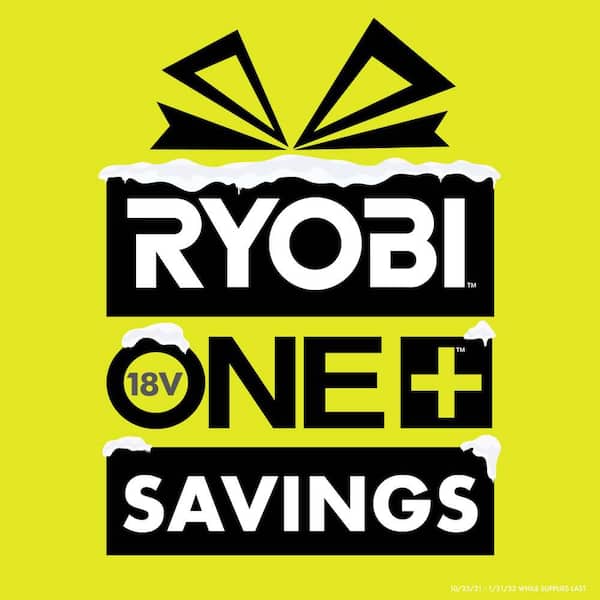 ONE+ 18V Cordless Compact 3-Tool Combo Kit with Glue Gun, Area Light, Bluetooth Speaker (Tools Only)