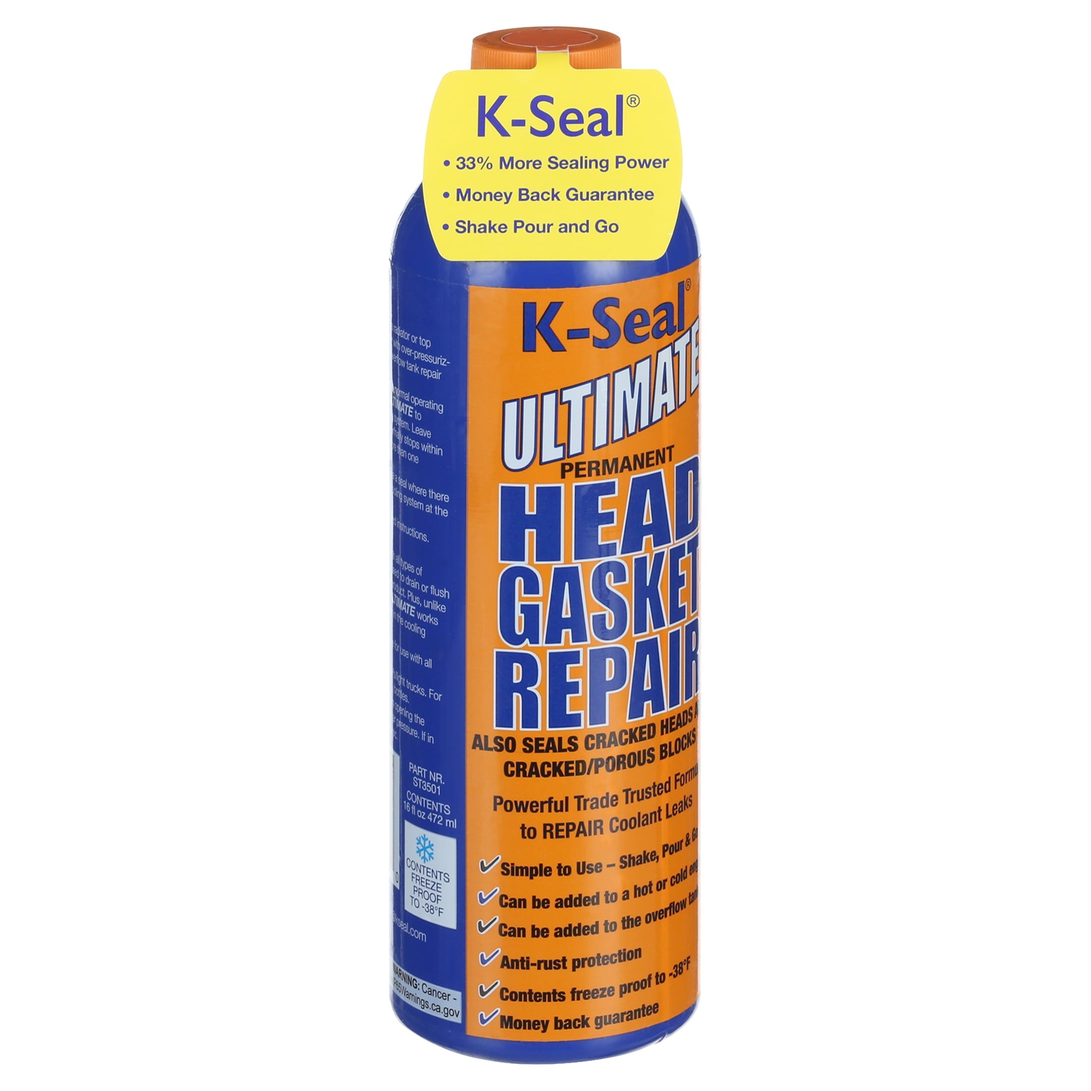 K-Seal HEAD GASKET REPAIR, 16 oz bottle, sold by bottle