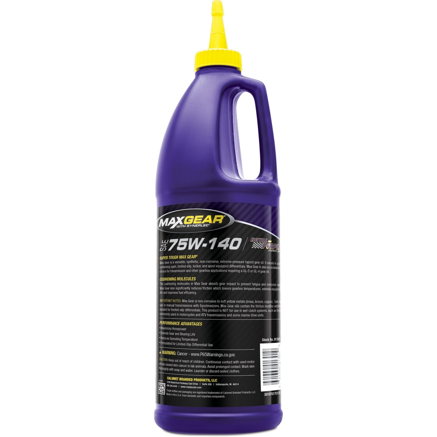 Royal Purple Max Gear 75W-140 Gear Oil, 1 Quart