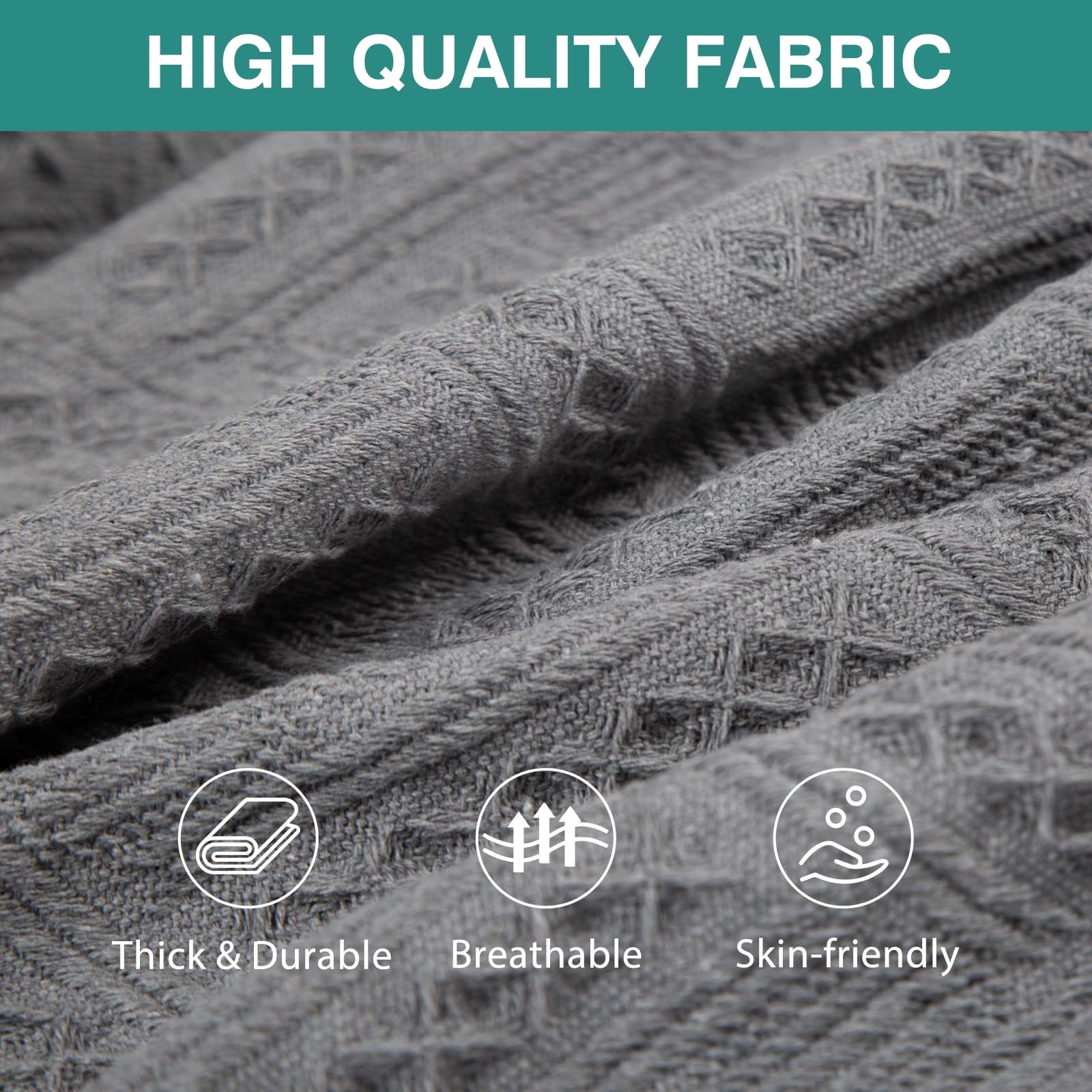 Sanmadrola Sofa Cover, Couch Covers for 3 Cushion Couch Sofa, Sectional Couch Covers for L Shaped Couch Cover, Living Room Sofa Throws Sofa Slipcovers for Pets, Kids (71