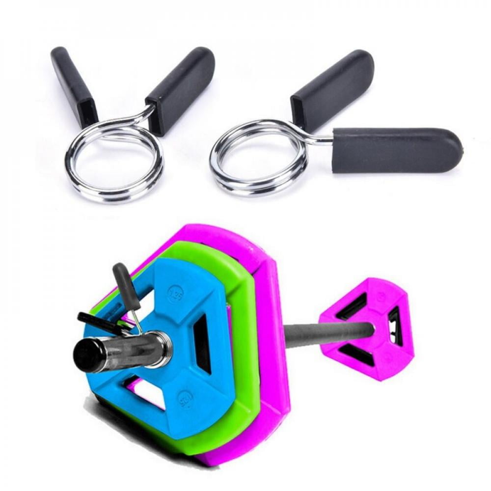 Clearance 1 Pair 25mm-50mm Gym Weight Bar Dumbbell Lock Standard Barbell Collar Clamp Clips
