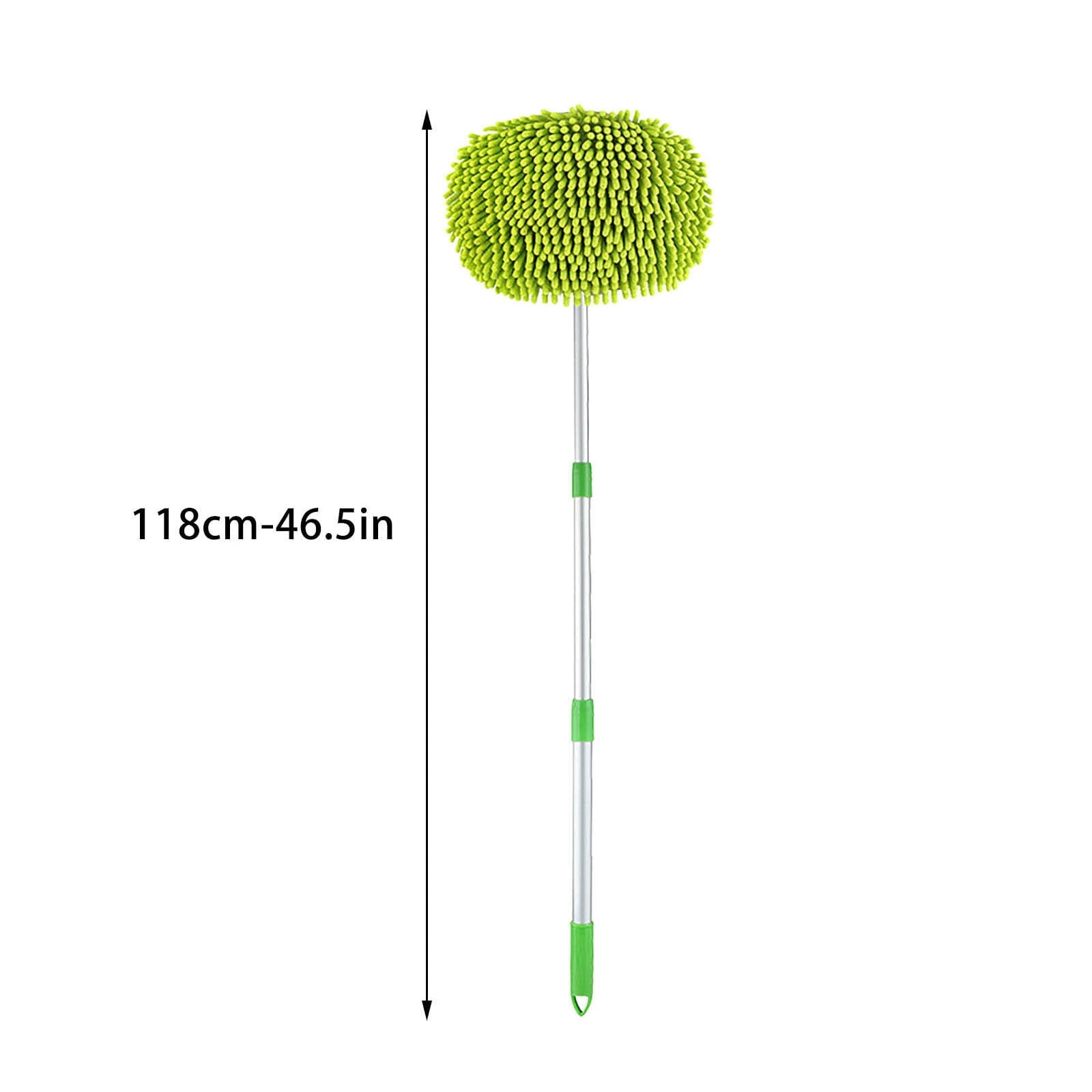 Car Wash Brush with Long Handle Chenille Microfiber Car Wash Mop Car Washing Brush Cleaning Kit Car Wheel Tire Brush Microfiber Towels Cleaning Cloth for Cars RV Truck Boat