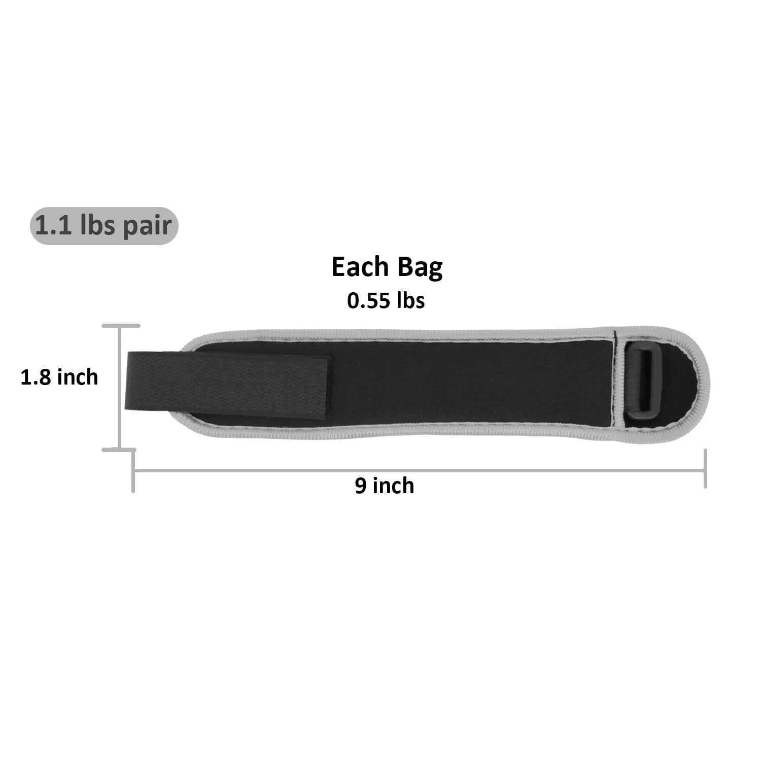 Vaupan Ankle/Wrist Weights, Small Leg Arm Hand Cuff Weights for Women Kids, Exercise Equipment with Adjustable Straps for Fitness Gym Dancing Walking Jogging Gymnastics Aerobics