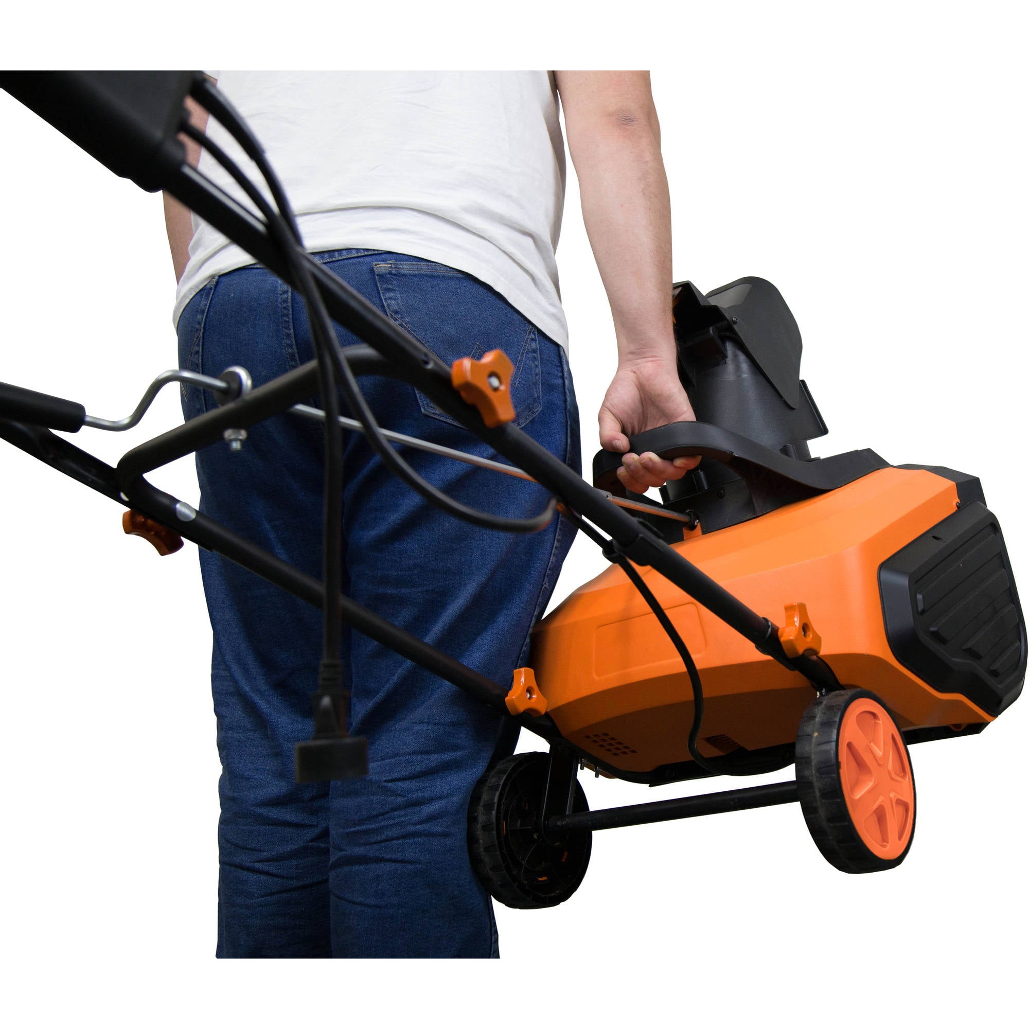 WEN Snow Blaster 13.5A Electric Snow Thrower, 18-Inch