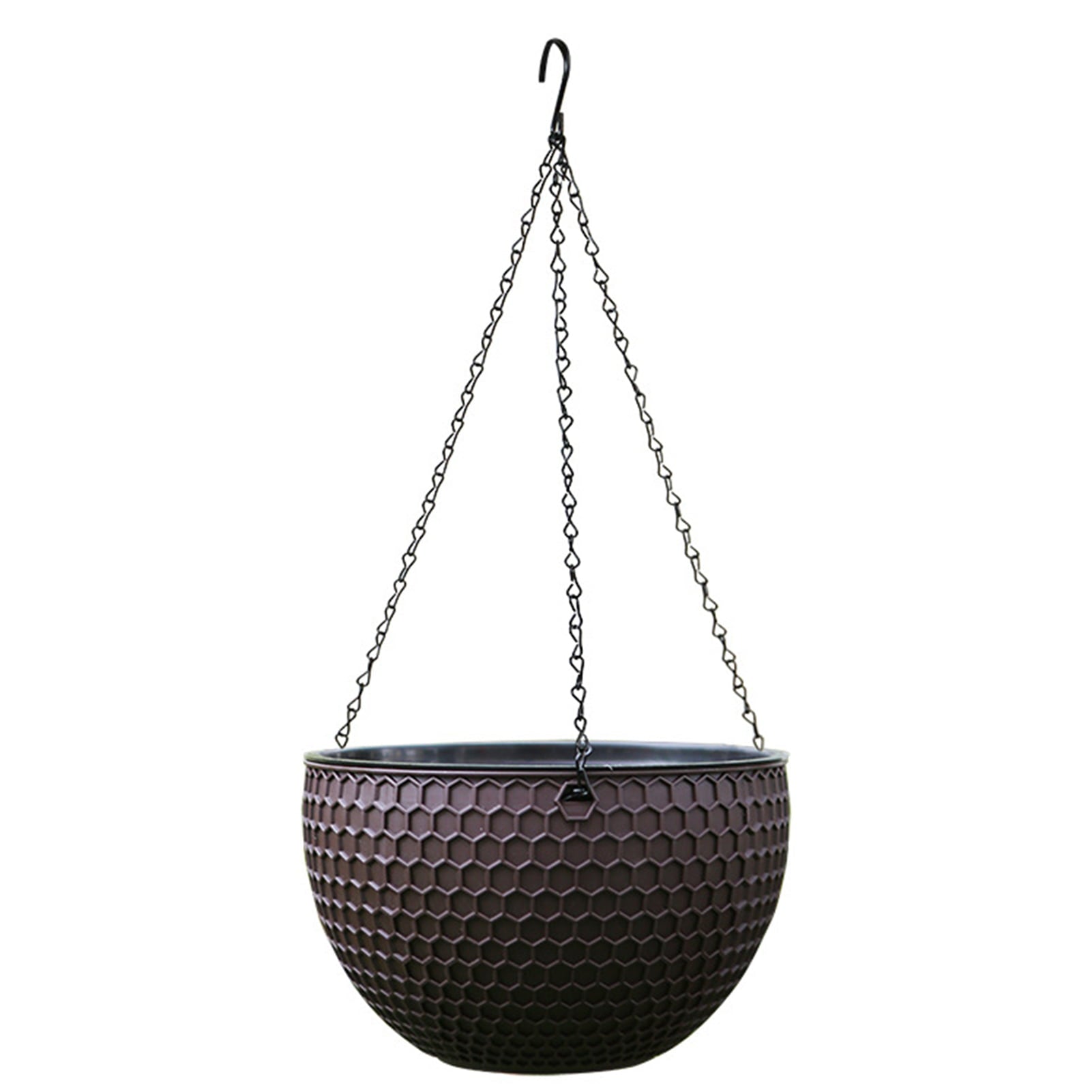 Visland Hanging Planters Self Watering Hanging Basket for Indoor Outdoor Plants Flower Plant Pot