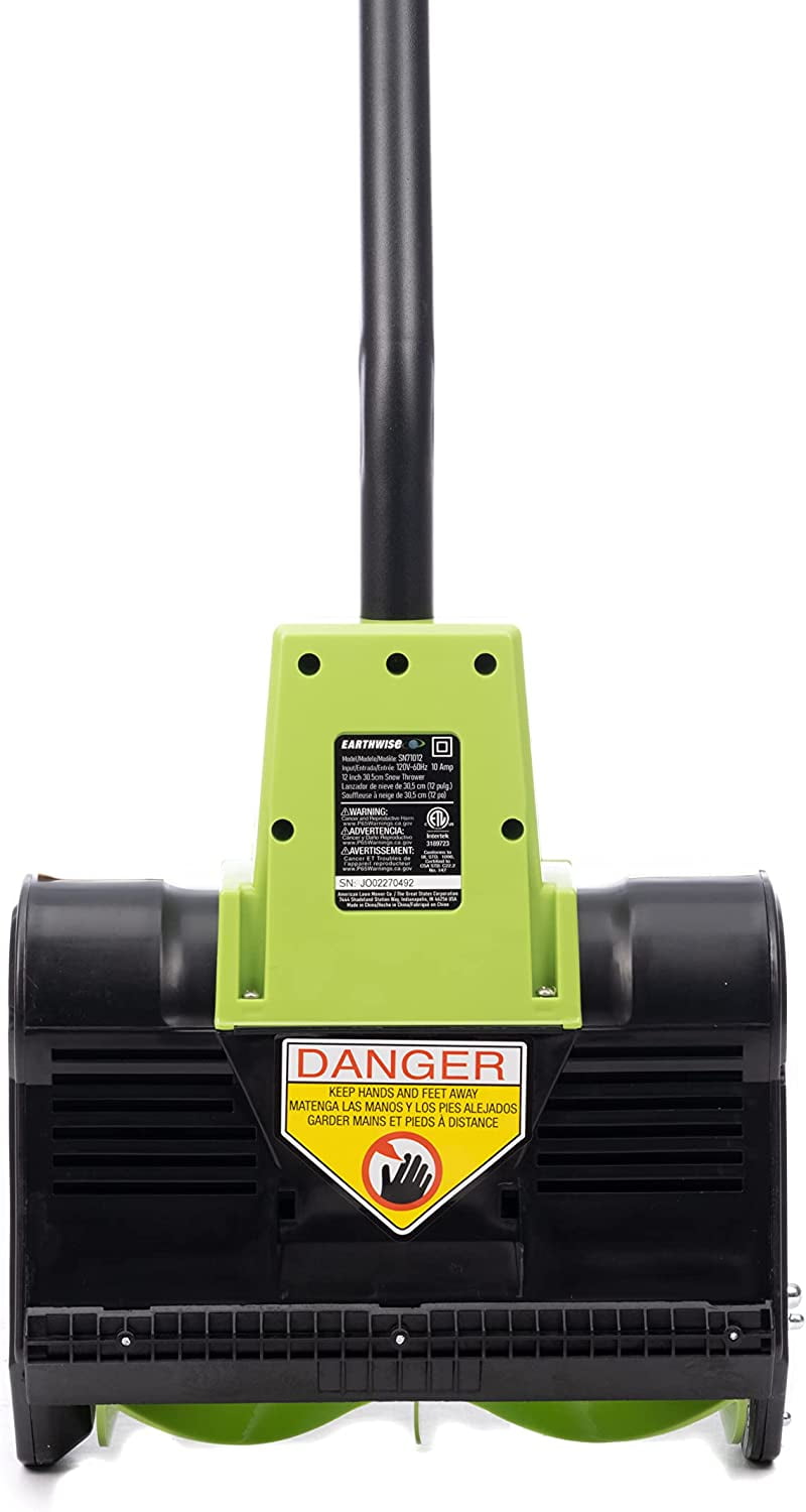 Earthwise Power Tools by ALM SN71012 Shovel Snow Thrower, Black