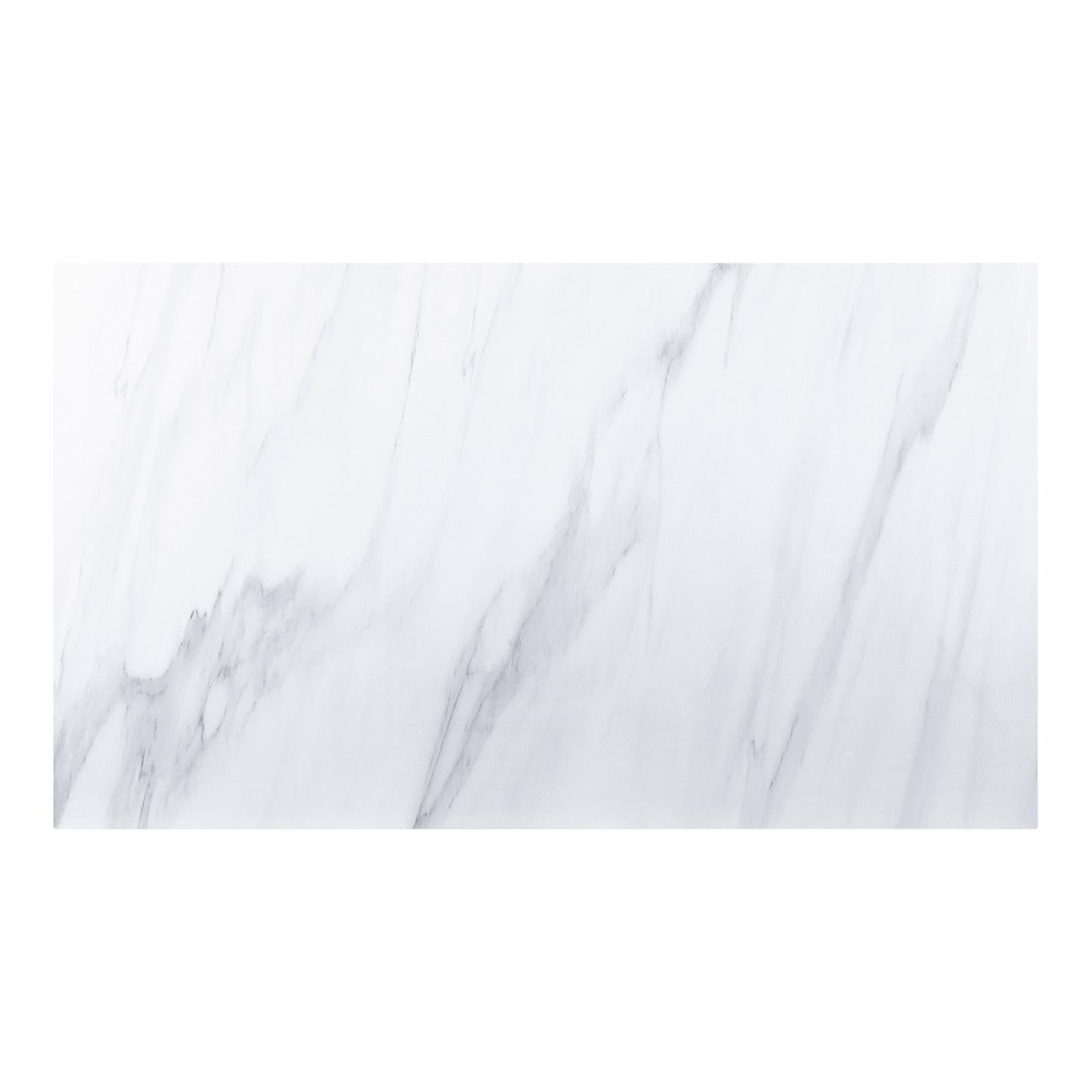 Acme Furniture Yabeina Dining Table , Marble Top & Gray Oak Finish (73265)