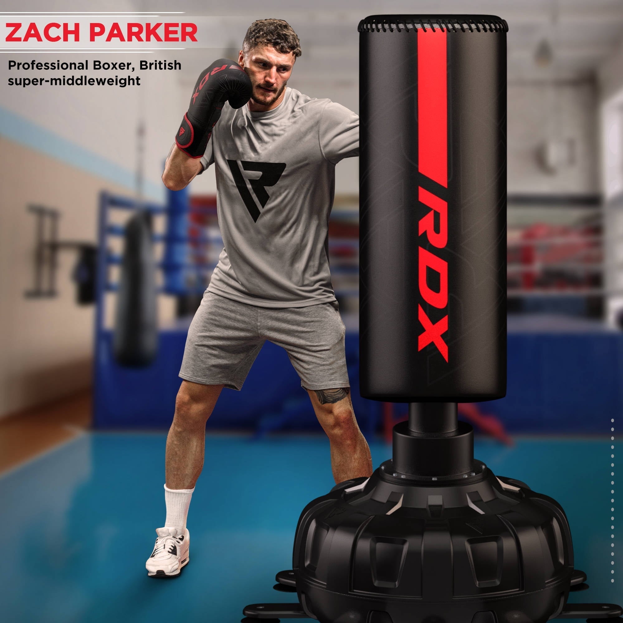 RDX Boxing Gloves Sparring, KARA Patent Training Mitt, MMA, White ,10oz