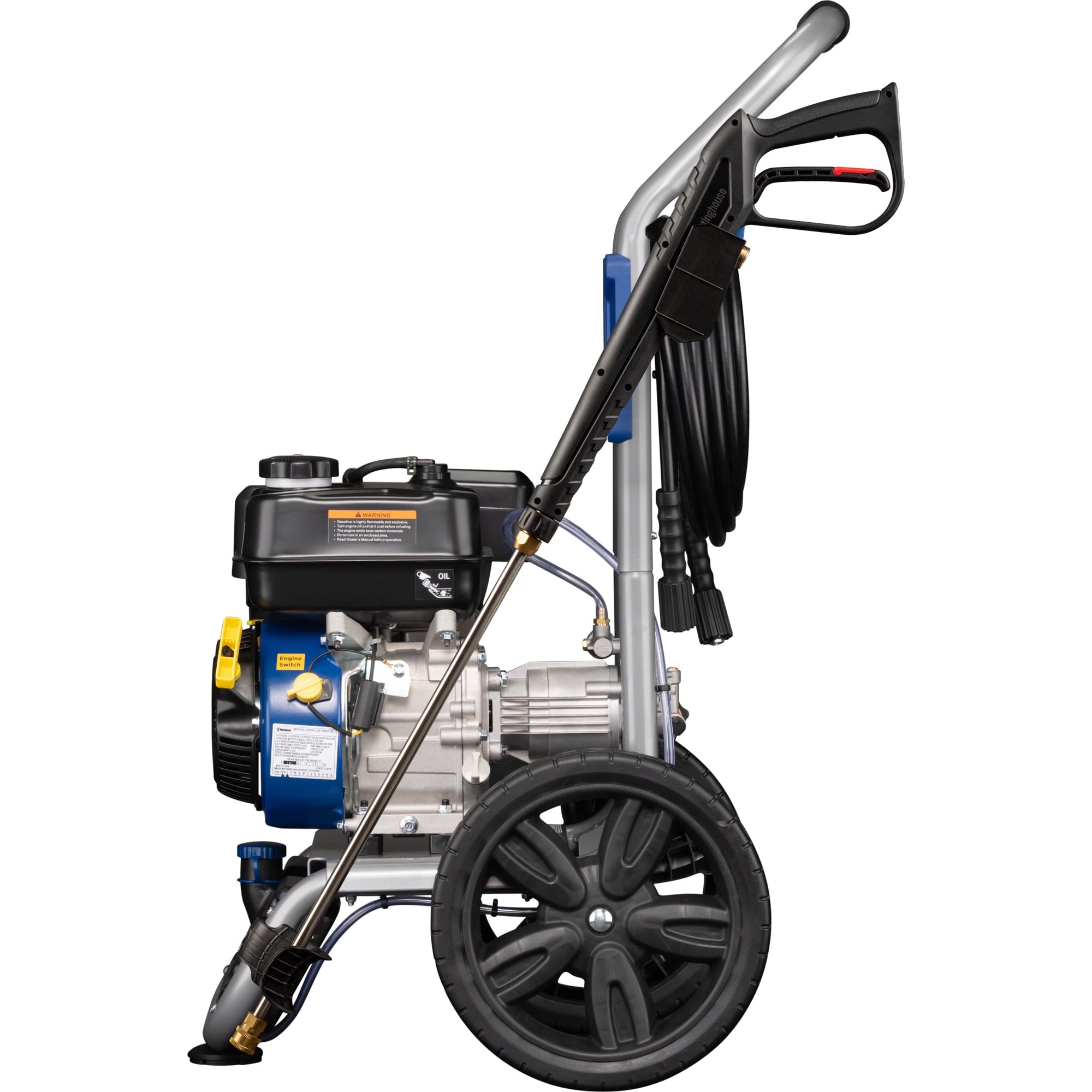 Westinghouse 2700-PSI, 2.3- GPM Gas Pressure Washer with 4 Nozzles & Soap Tank