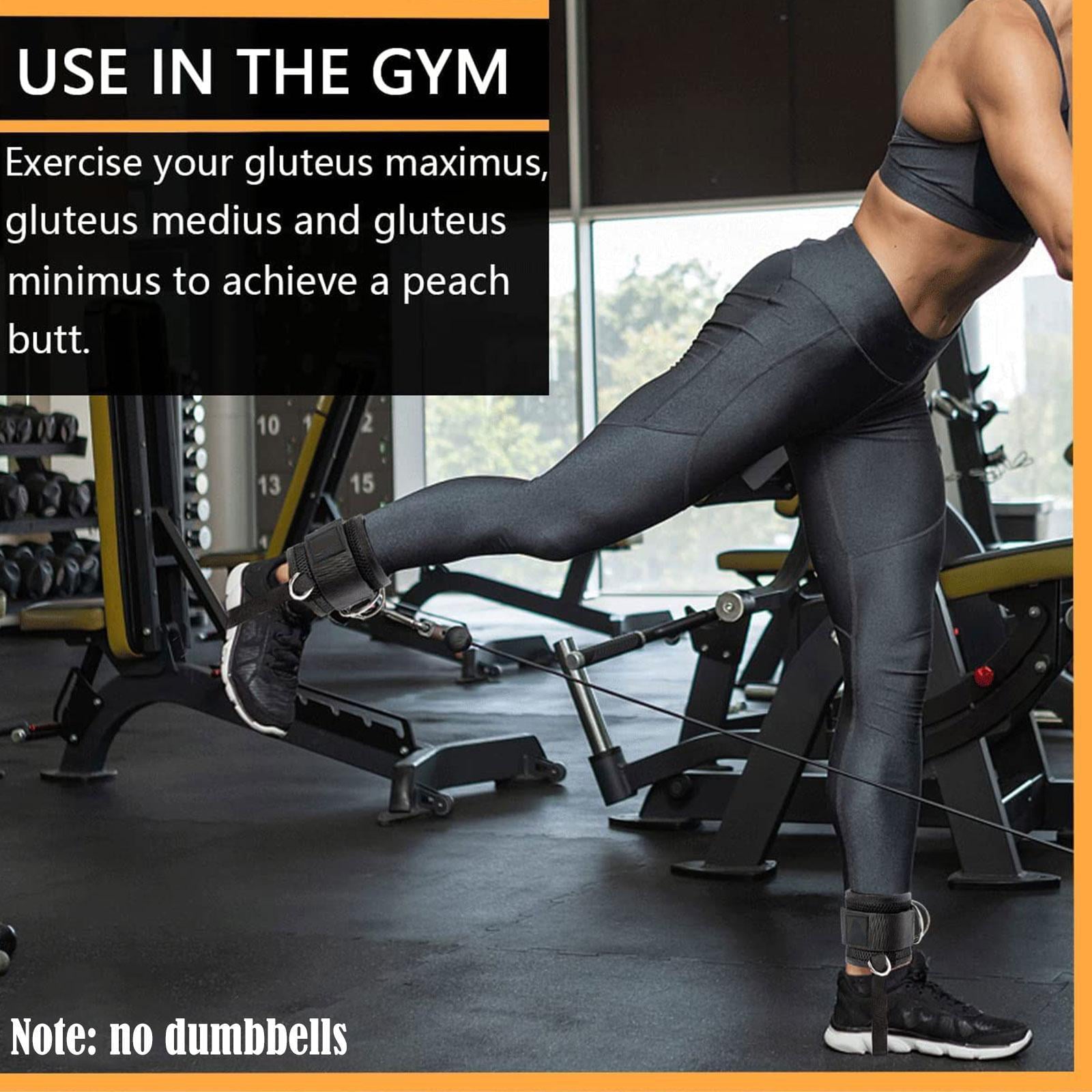 1Pcs Adjustable Weight Dumbbell Ankle Straps Weight Lifting Shoe AttachmentAnkle Straps Leg Curl Machine