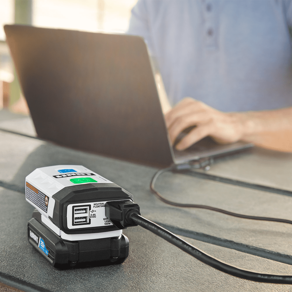 HART 20-Volt Power Source/Inverter (Battery Not Included)